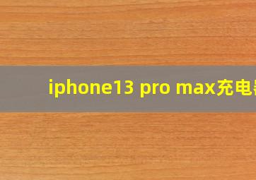 iphone13 pro max充电器